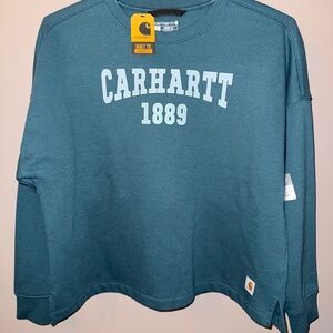 Carhartt Women’s Large loose fit sweatshirt NWT